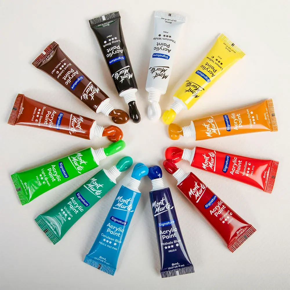 Mont-Marte-Acrylic-Paint-Set-Signature-12-pc-8-ml-0.27-fl.oz-PMHS1208_V01-Contents2.webp