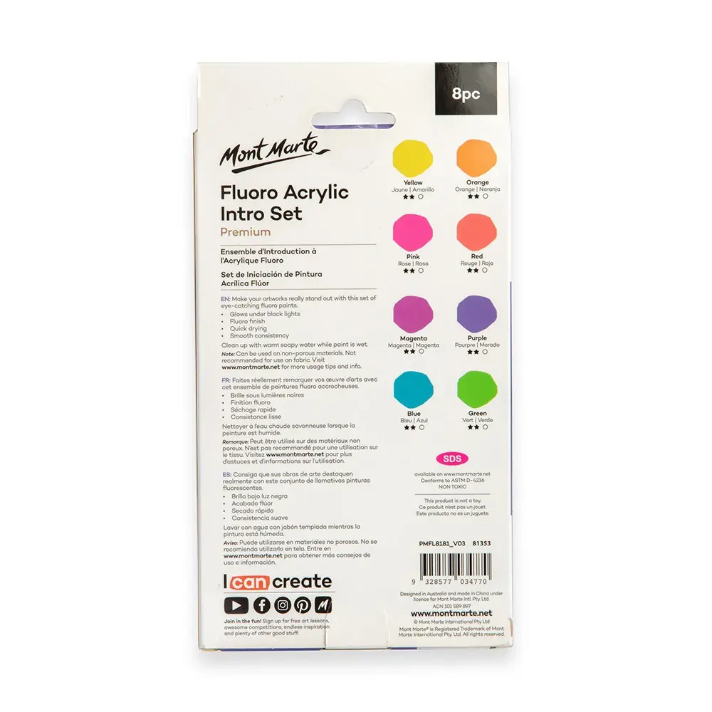 Mont-Marte-Fluoro-Acrylic-Paint-Intro-Set-Premium-8-x18ml-0.6oz-PMFL8181_V03-B.webp