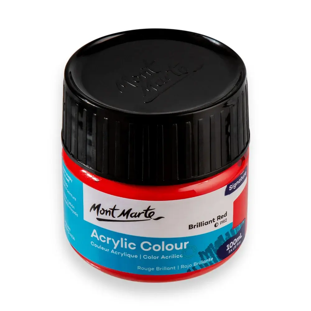 Mont-Marte-Acrylic-Colour-Paint-Signature-100ml-Tub-BrilliantRed-MSCH1010_V08-A.webp