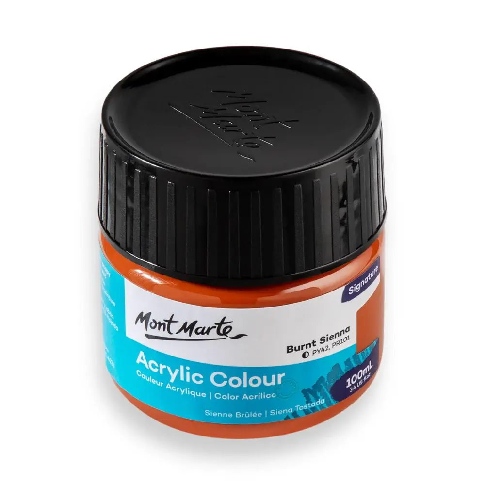 Mont-Marte-Acrylic-Colour-Paint-Signature-100ml-Tub-BurntSienna-MSCH1014_V08-A.webp