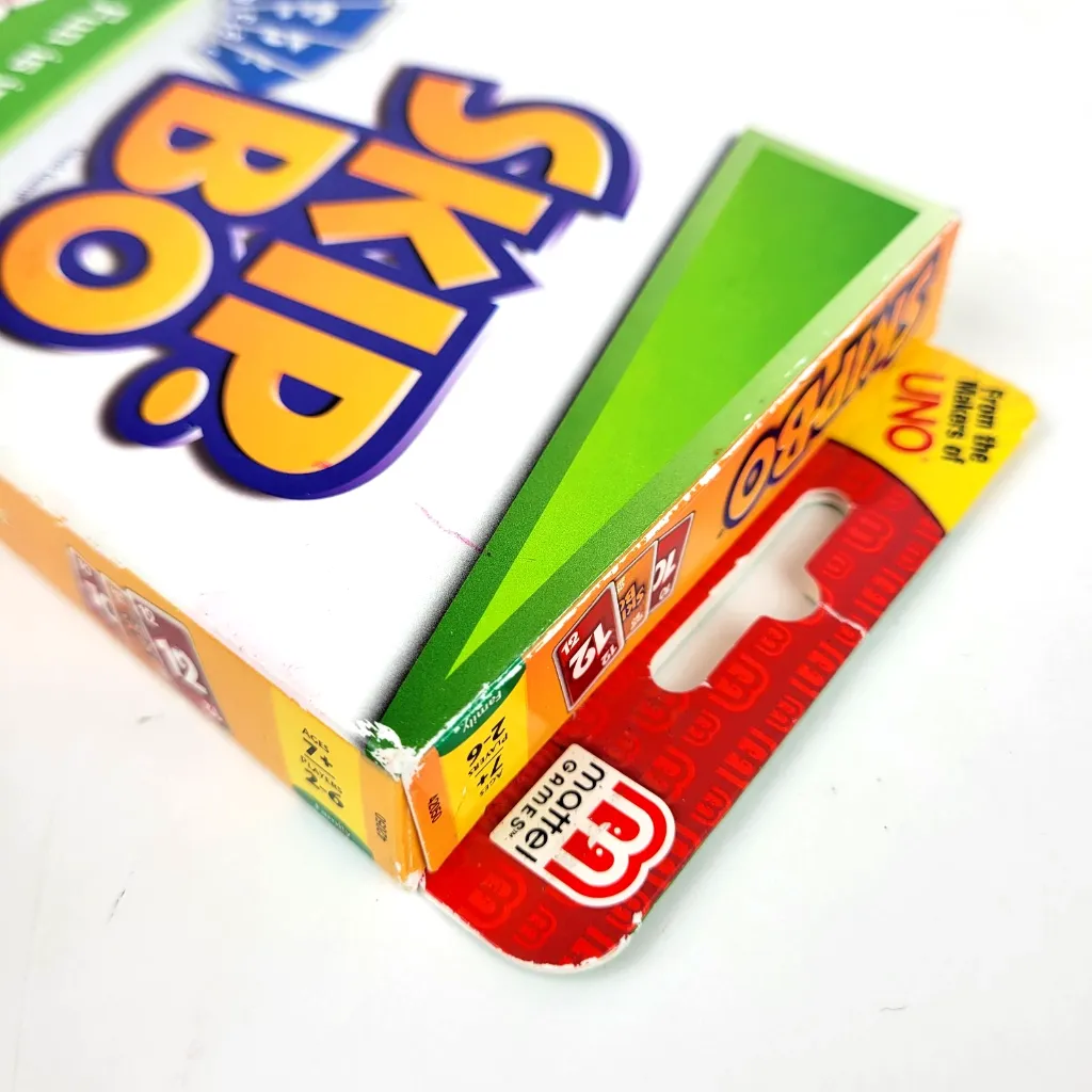 Skip-Bo Card Game by Mattel – Family Fun & Strategy