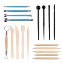 18 Pcs Art & Craft Tools Set – Polymer Clay Sculpture & Modeling Tools