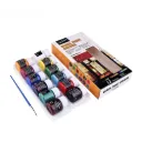 12 Colors 25ml Magnetic Glass Paint Set | Window Glass Painting Paints