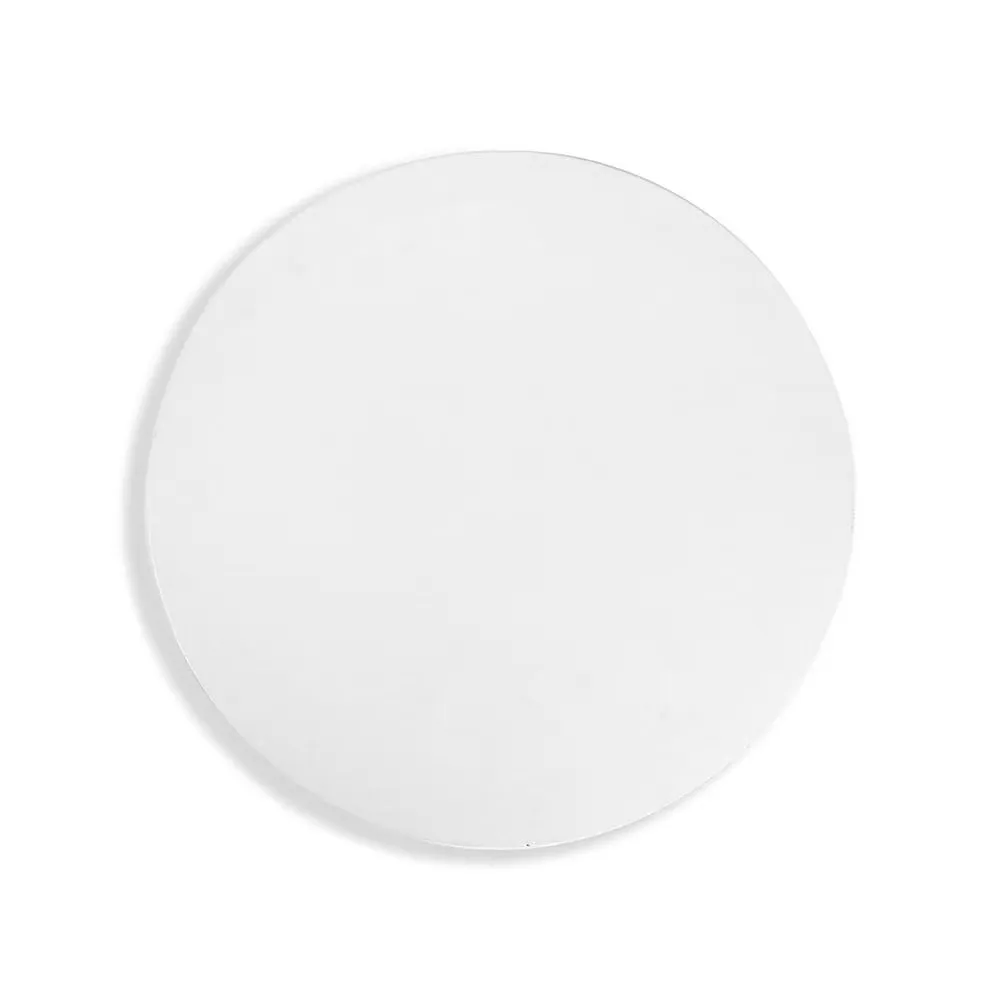 40cm Round Canvas Board – Premium White Acid-Free Painting Canvas