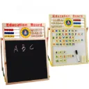 Standing Educational Board for Alphabet, Math & Art Learning