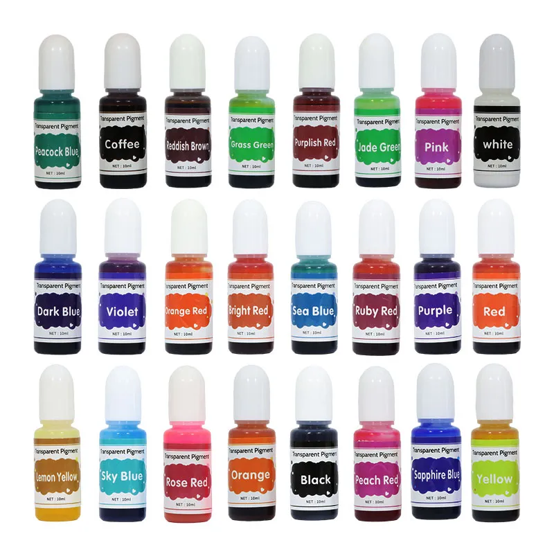 Epoxy Resin Transparent Liquid Pigment