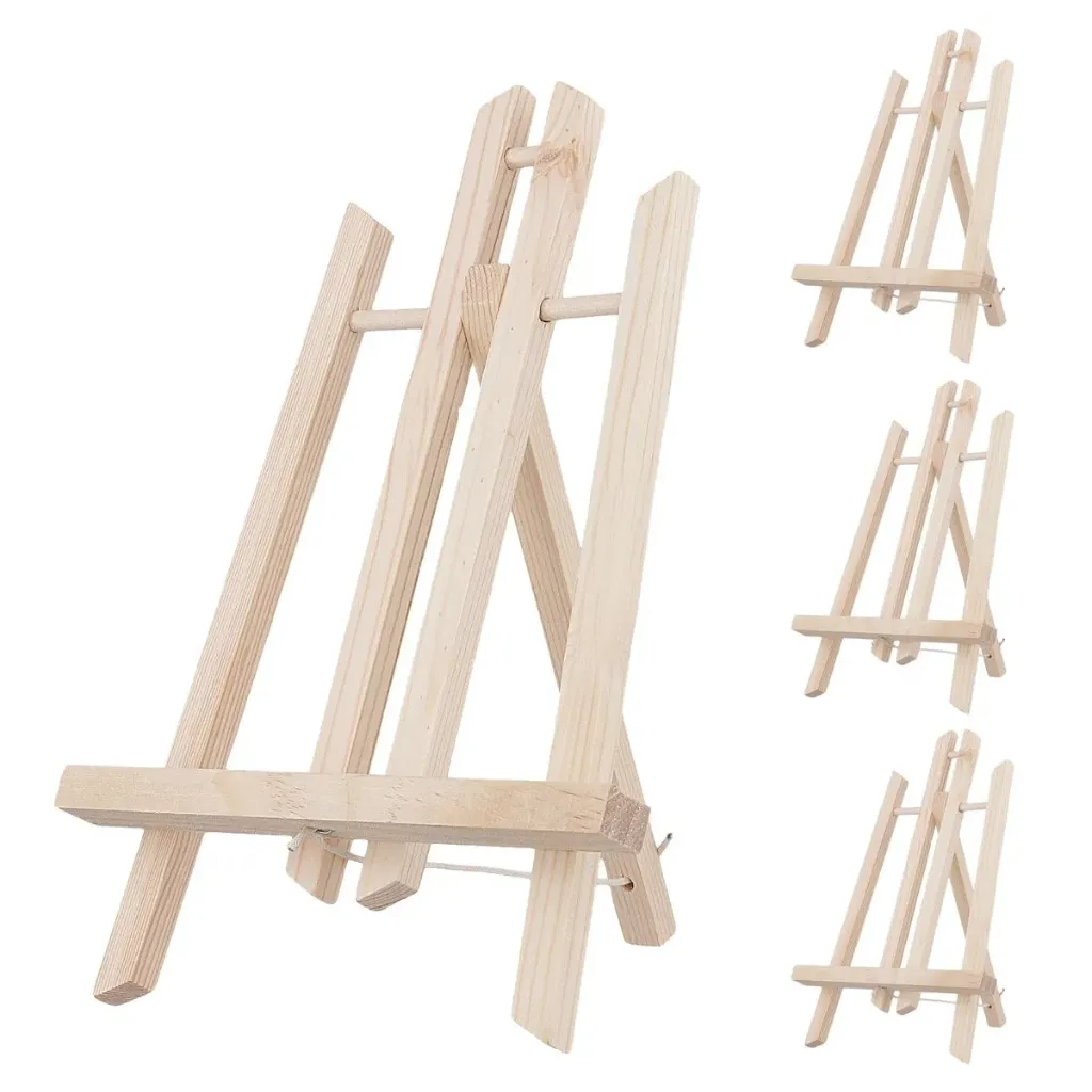 Wooden Easel Stand – 30cm (Adjustable Tabletop Easel)