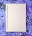White A2 Picture Frame with Glass
