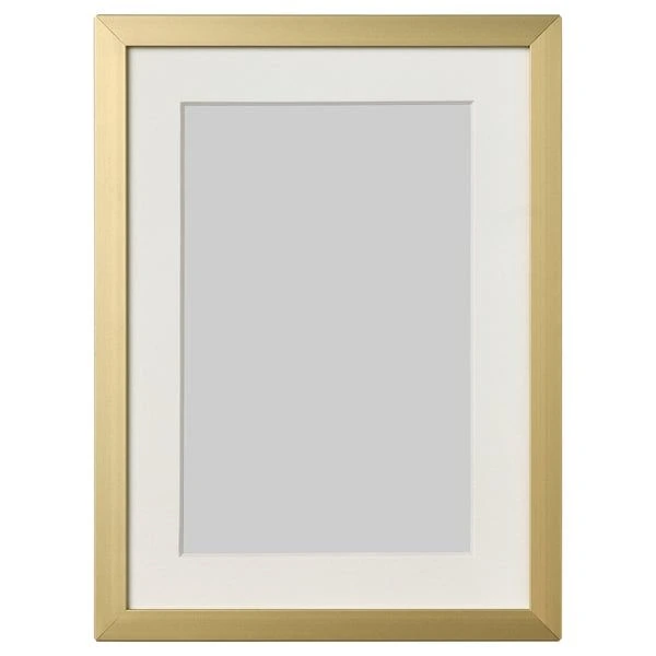 Gold A2 Picture Frame with Glass - Luxury Display