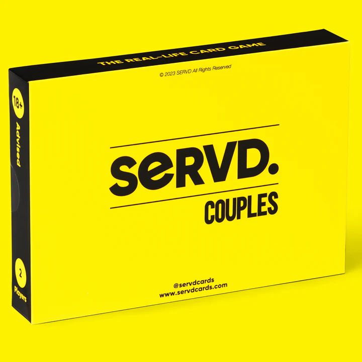 SERVD – Couples Card Game