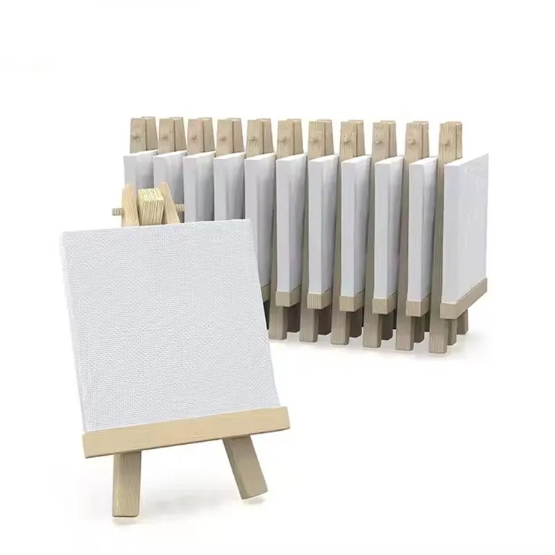 10×10 cm Canvas with Stand
