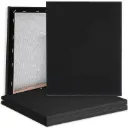 A4 Black Primed Art Canvas