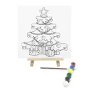 Pre-Drawn Canvas with Stand Combo Kit – 15 x 15 cm