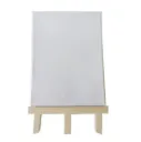 Plain Canvas with Wooden Stand – 20 x 30 cm