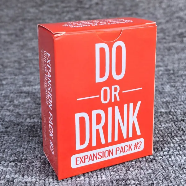 Do or Drink Card Game – Expansion Pack 2