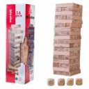 Jenga Classic – 54-Piece Stackable Wooden Block Game