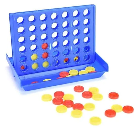 Four in a Row – Classic Medium Bingo / Connect 4 Game Set