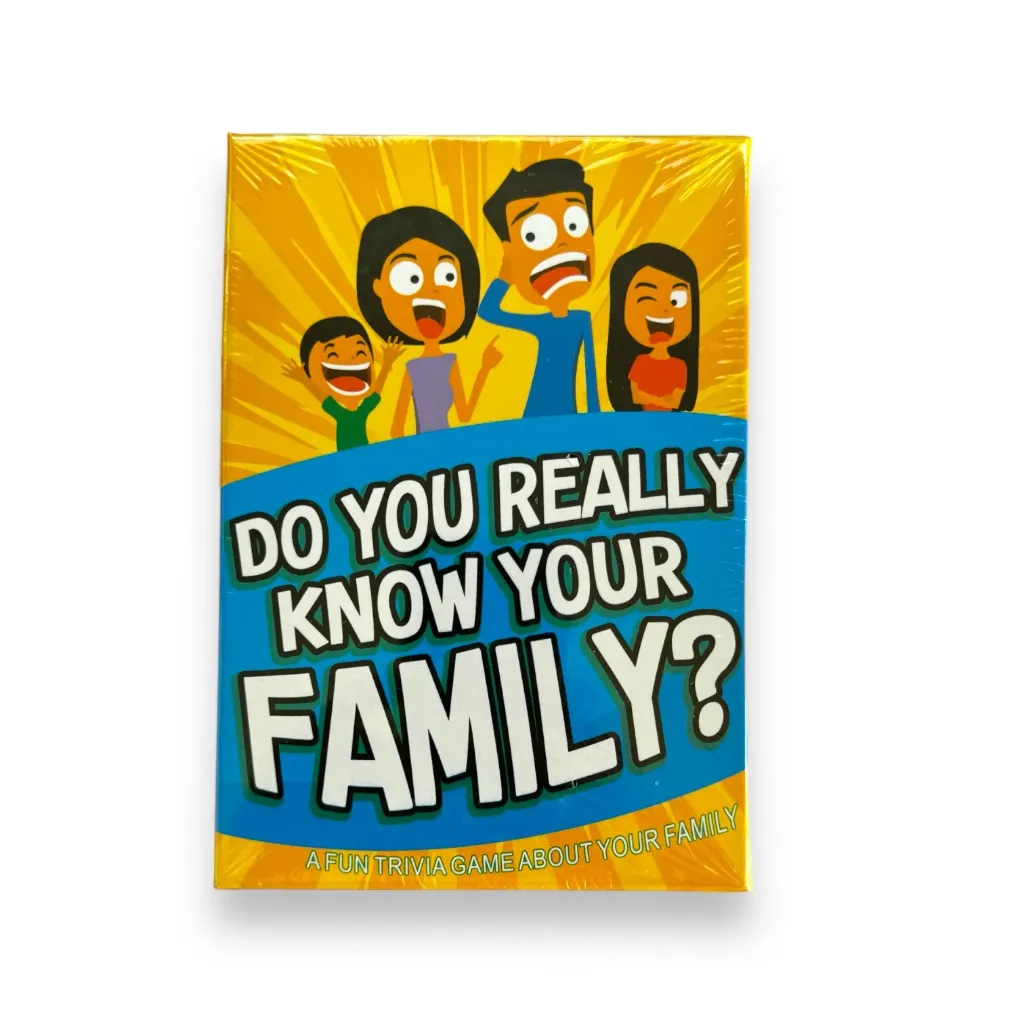 Do You Really Know Your Family? – Fun & Engaging Family Trivia Game