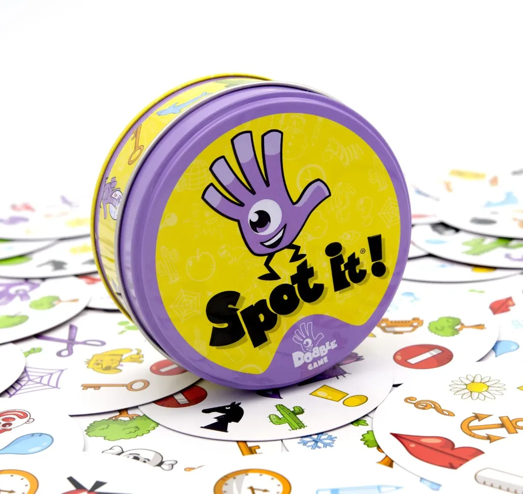 Spot It! Classic – Fast-Paced Matching Card Game for All Ages