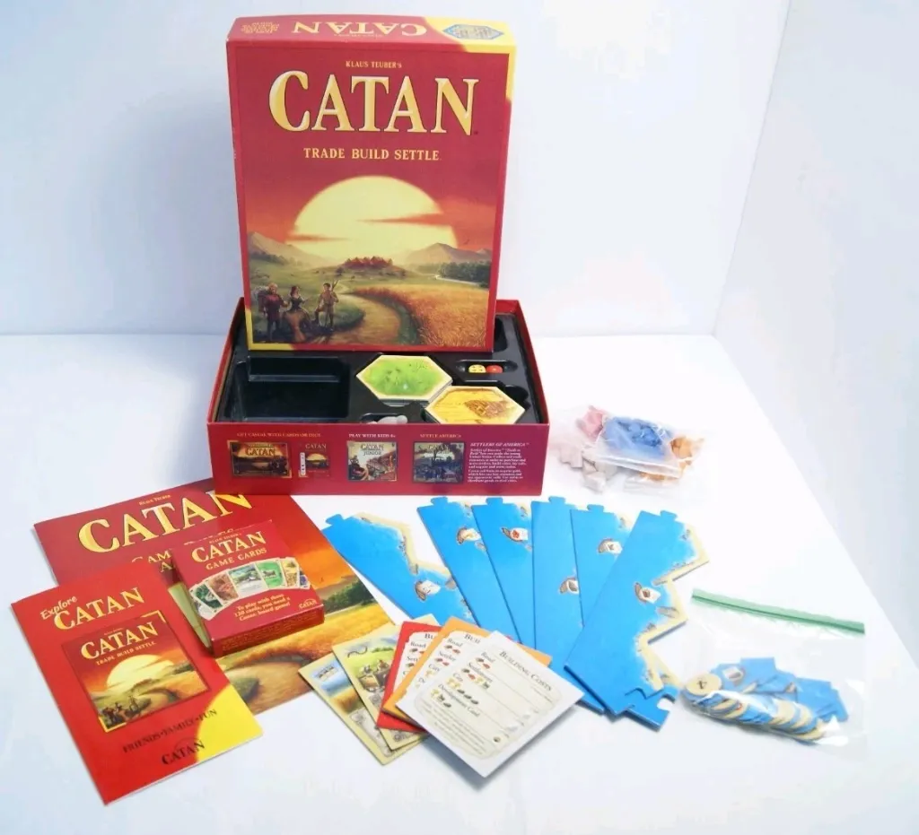 Catan Trade Build Settle Board Game
