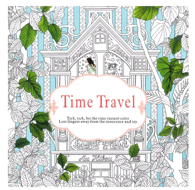 Time Travel Coloring Book