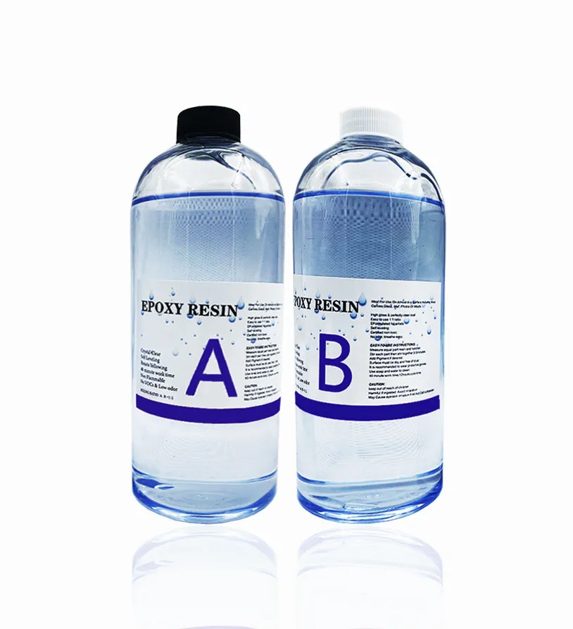 1000ML 1:1 Crystal Clear Epoxy Resin & Hardener Kit