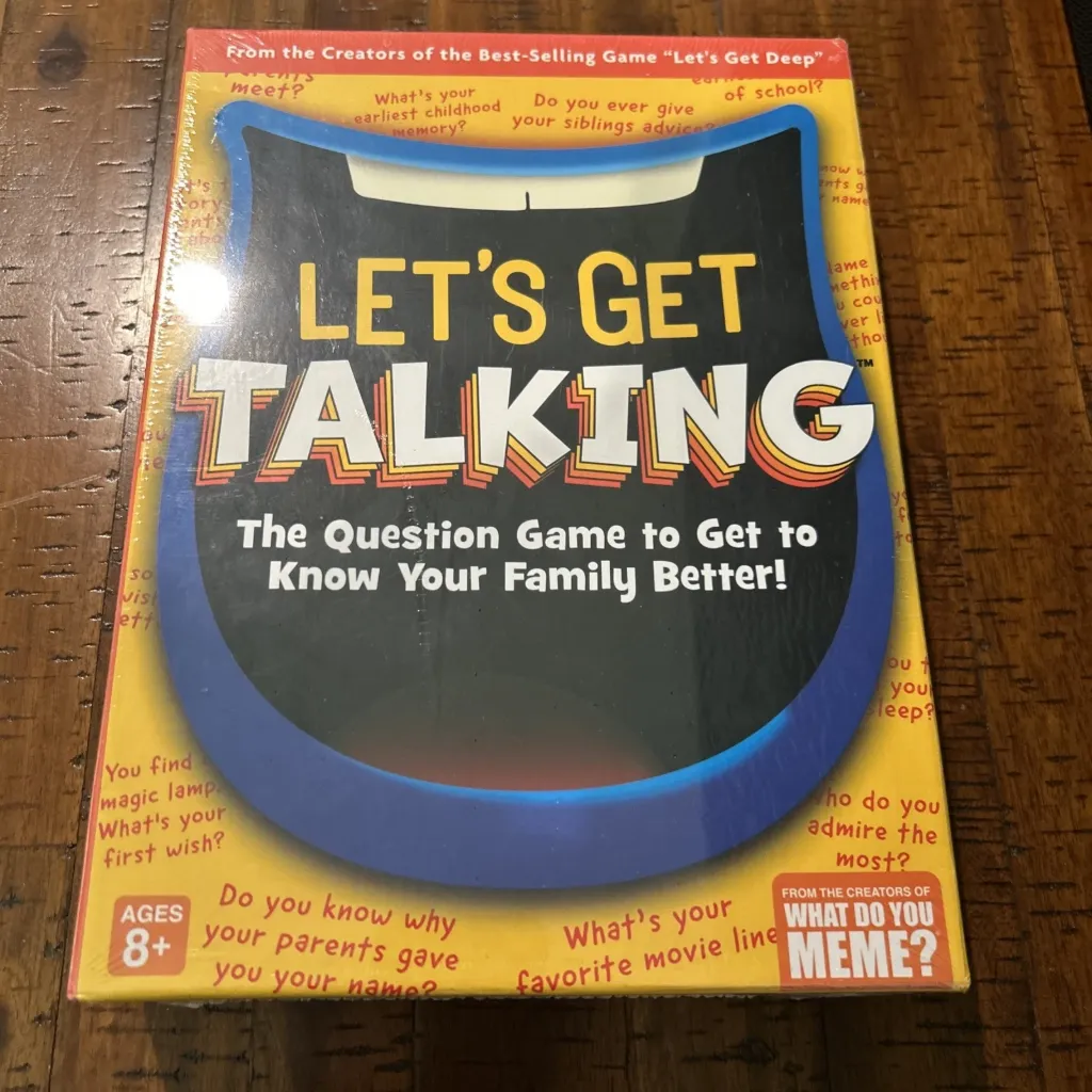 Let’s Get Talking Card Game