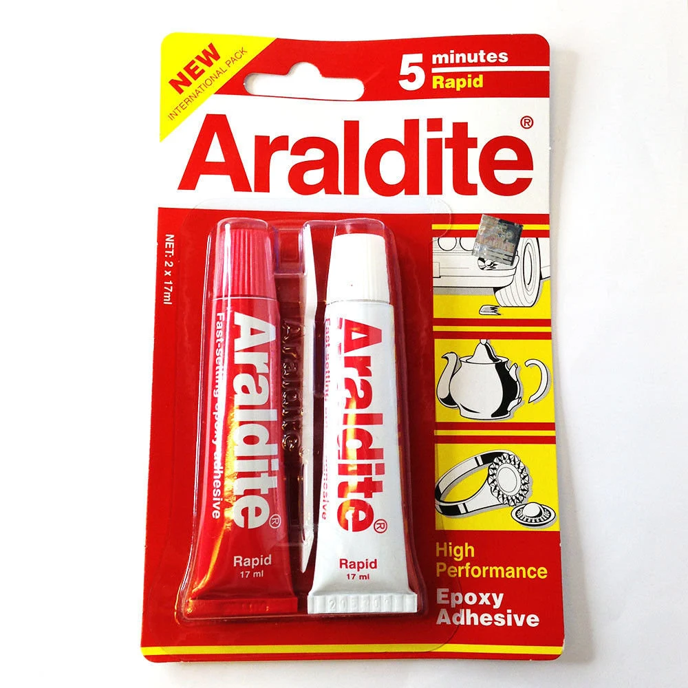 Araldite Epoxy Adhesive Red – 17ml (2 Tubes)