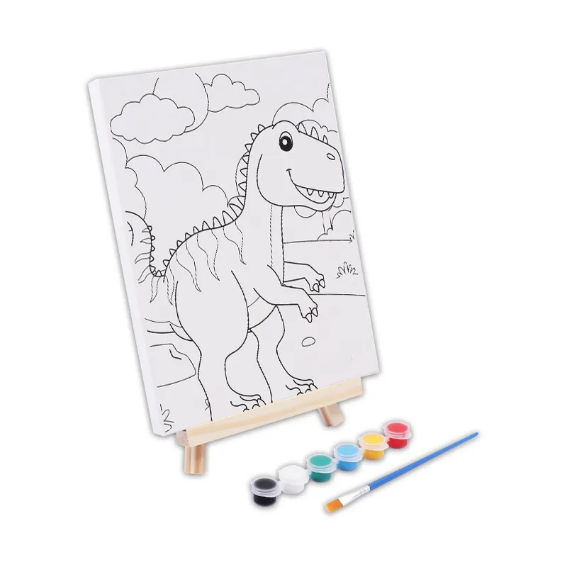 Pre-Drawn Canvas – 15 x 15 cm