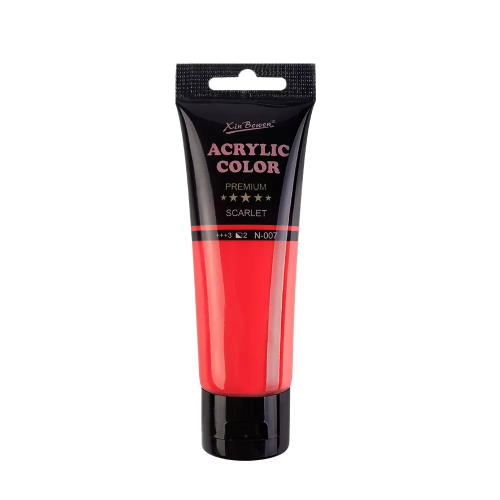 Scarlet 75ML Acrylic Paint