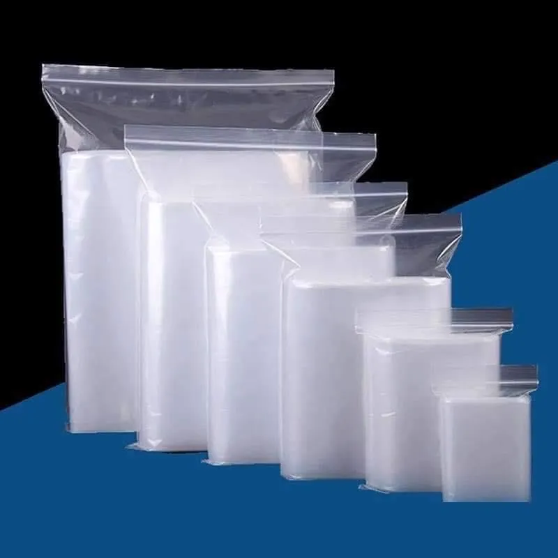 Ziplock Packaging Bags 20 × 28 cm (1.5 KG) – 100 Pieces