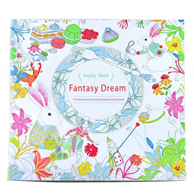 Fantasy Dream Coloring Book