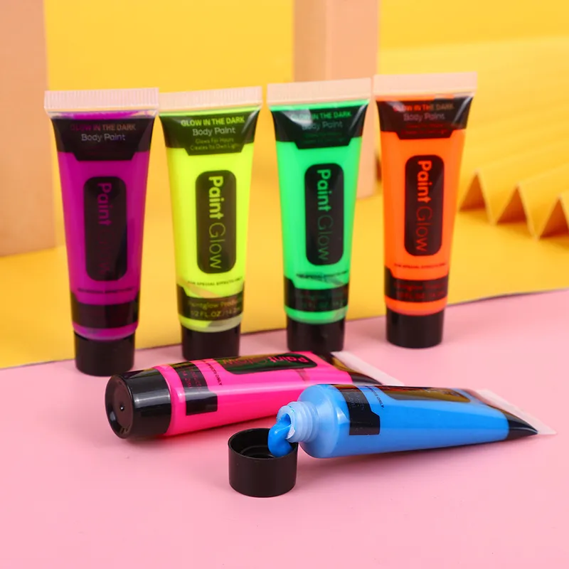 Blue Glow in the Dark Face & Body Paint 14ml
