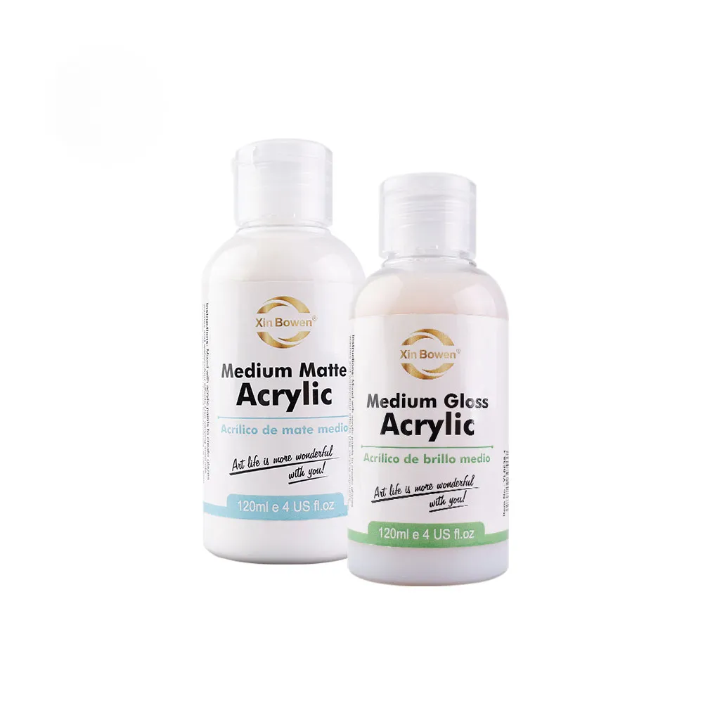 120ml Acrylic Gloss Varnish Medium for Acrylic Paintings
