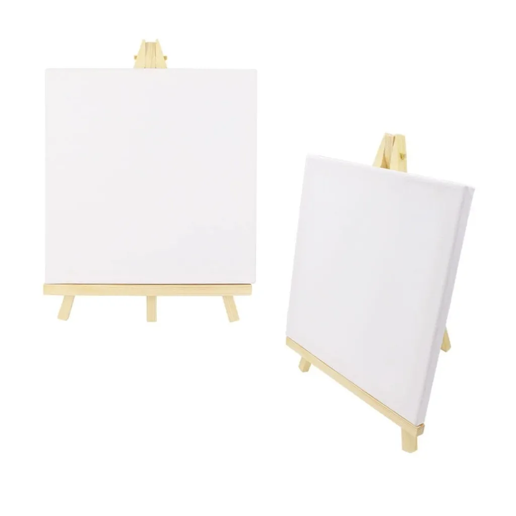30 × 30cm Canvas with Wooden Stand