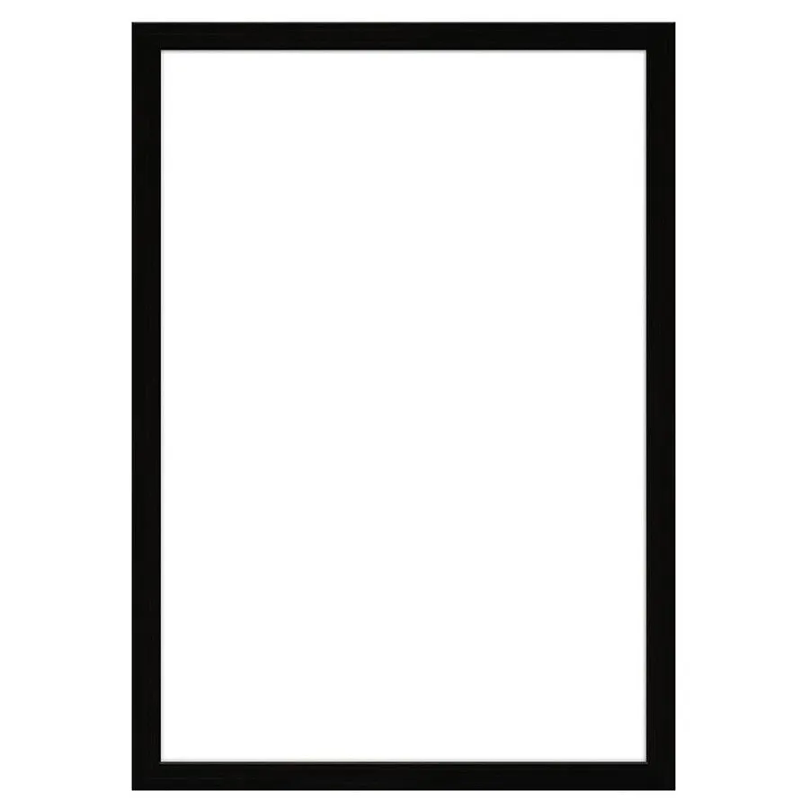 A1 Black Picture Frame with Glass