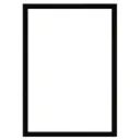 A1 Black Picture Frame with Glass