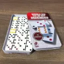 Double 6 Color Dot Dominoes Set – 28 Pieces