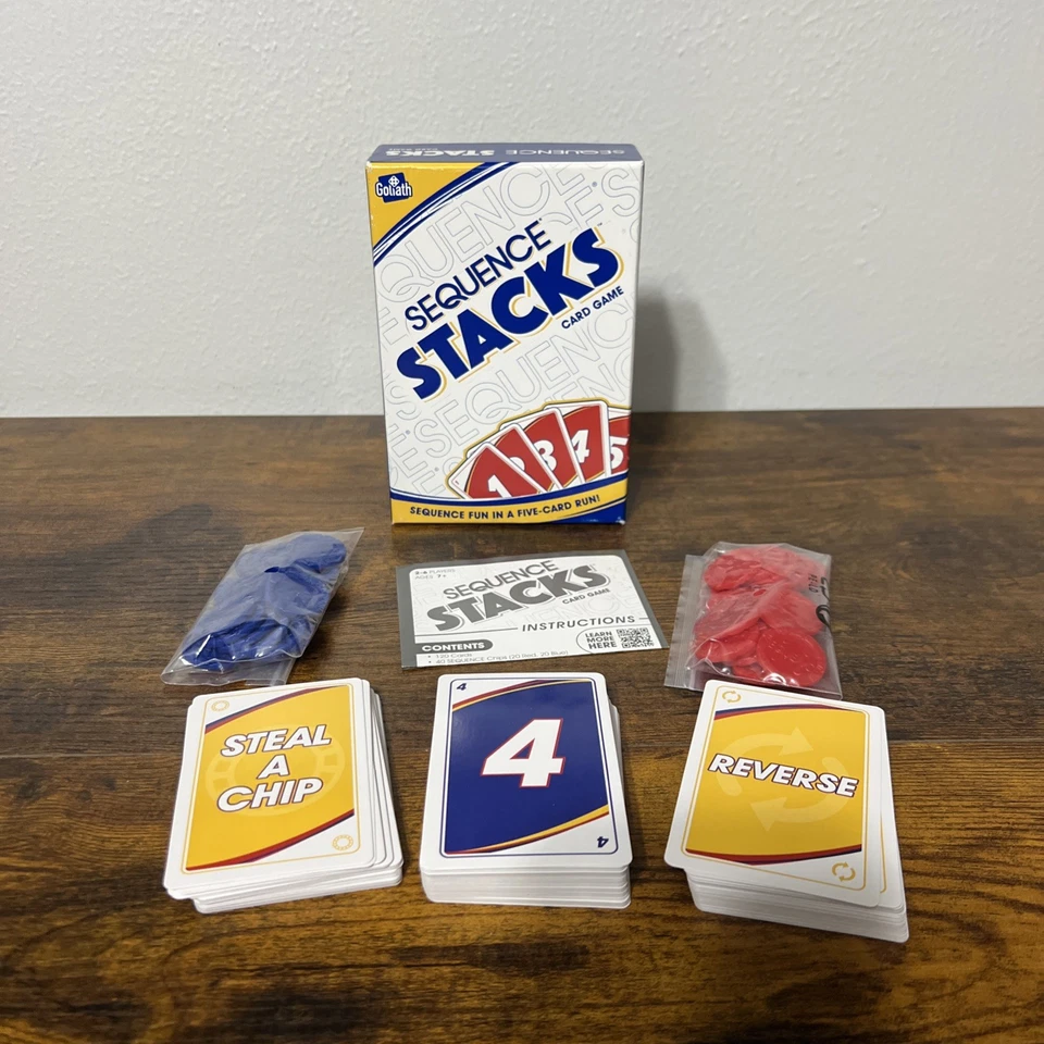 Sequence Stacks Card Game