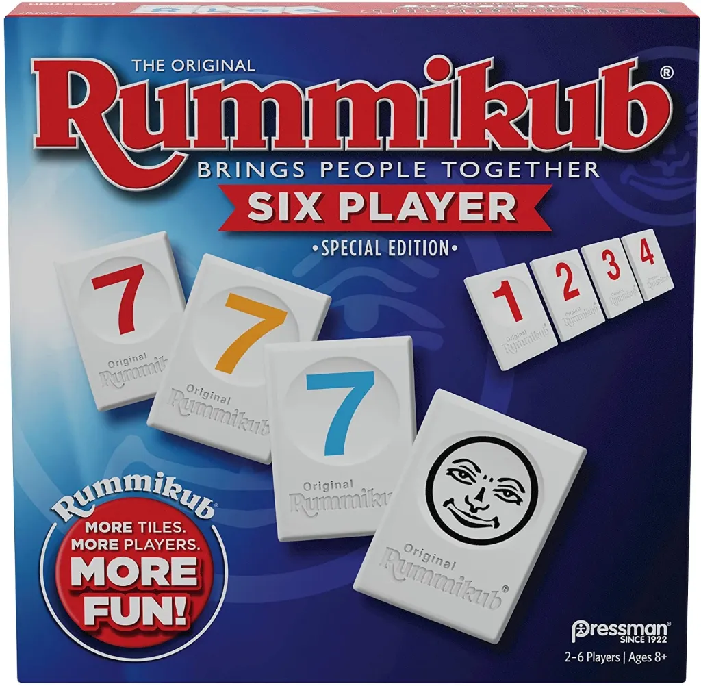 Rummikub 6 Players Classic Strategy Tile Game