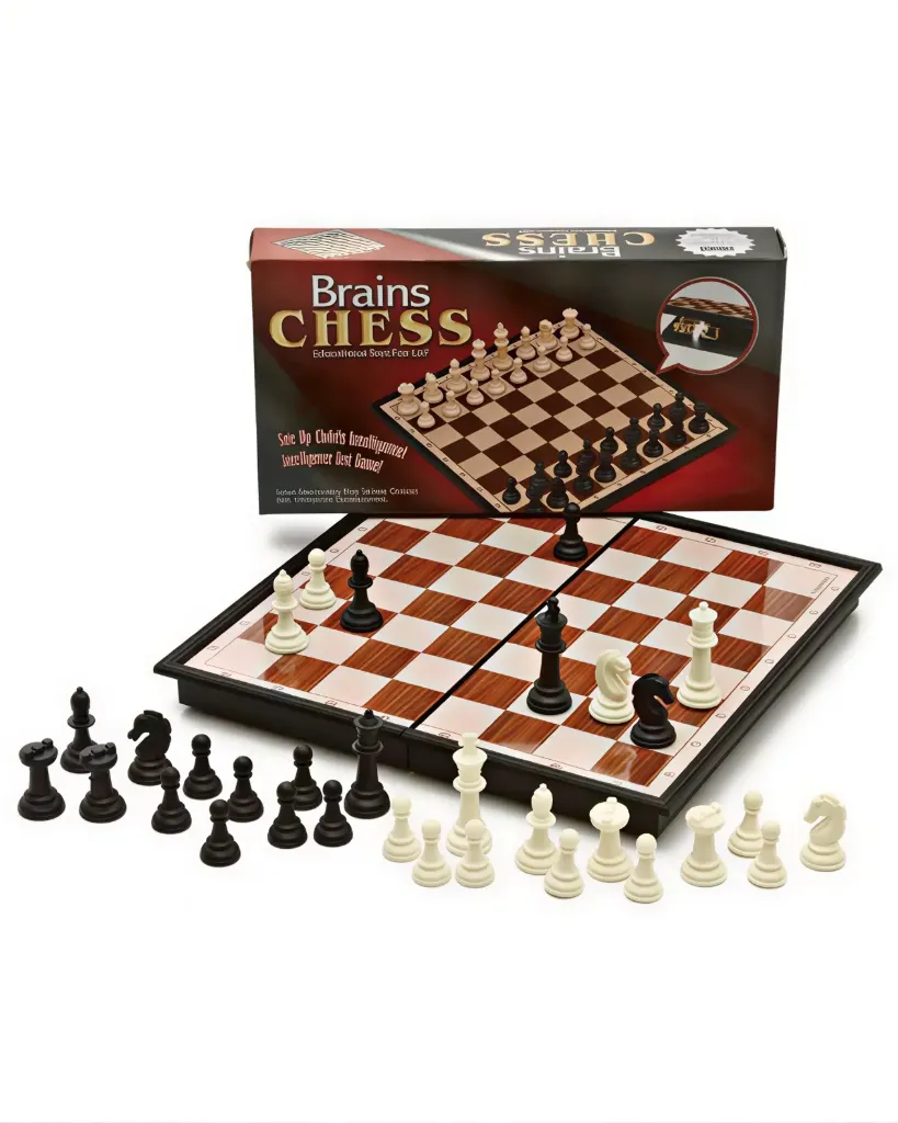 Brains Magnetic Chess Game