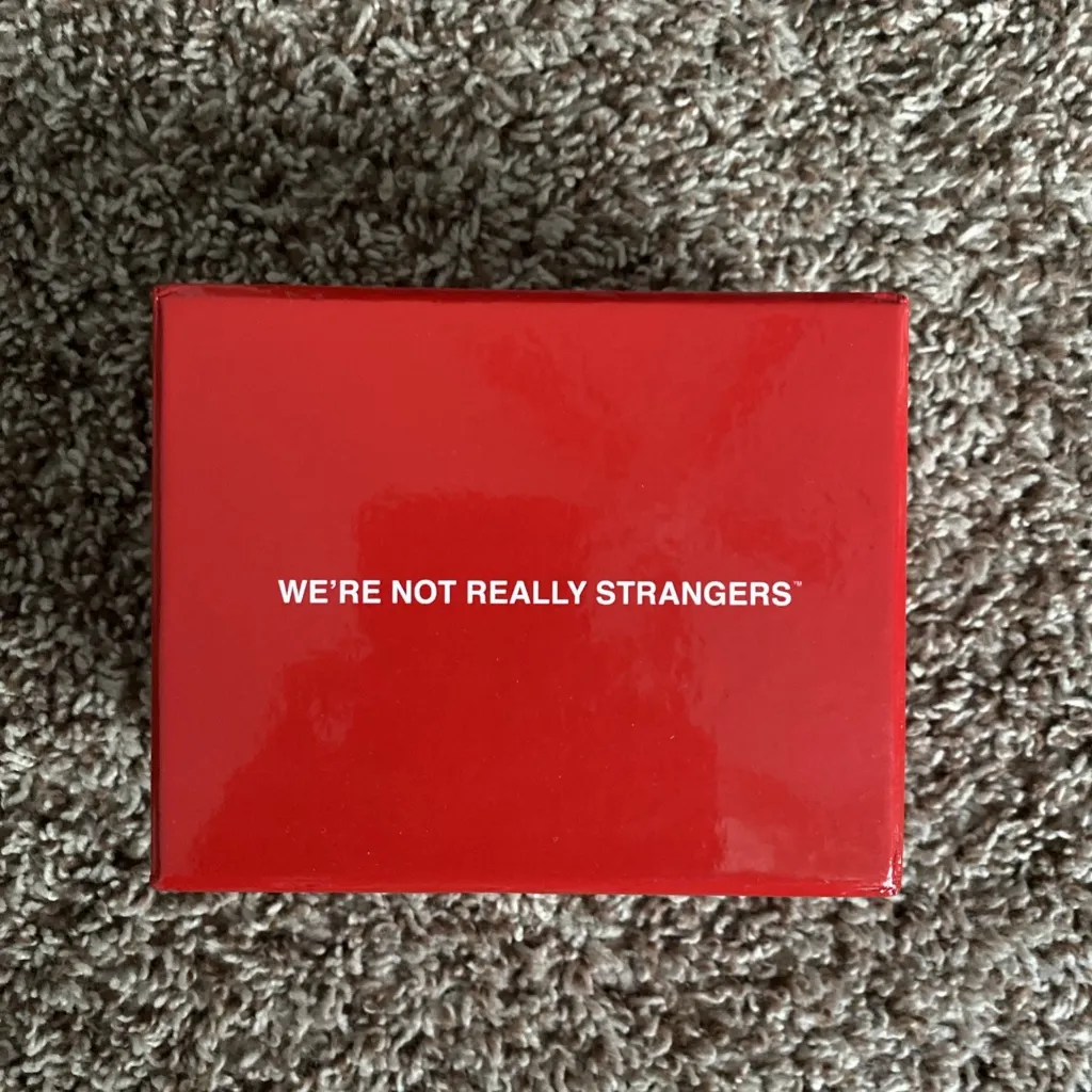 We're Not Really Strangers Card Game
