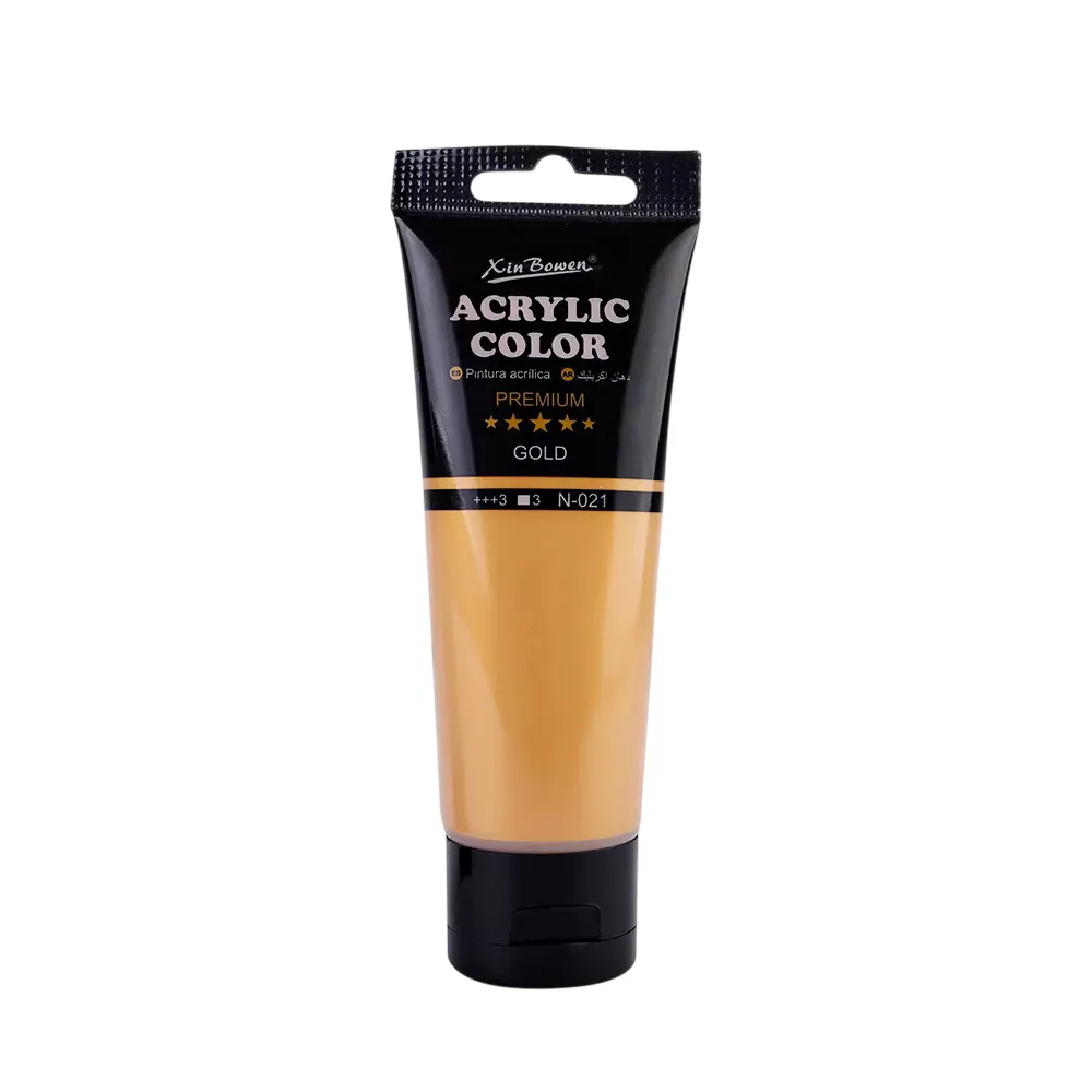 Pearl Gold 75ML Acrylic Paint