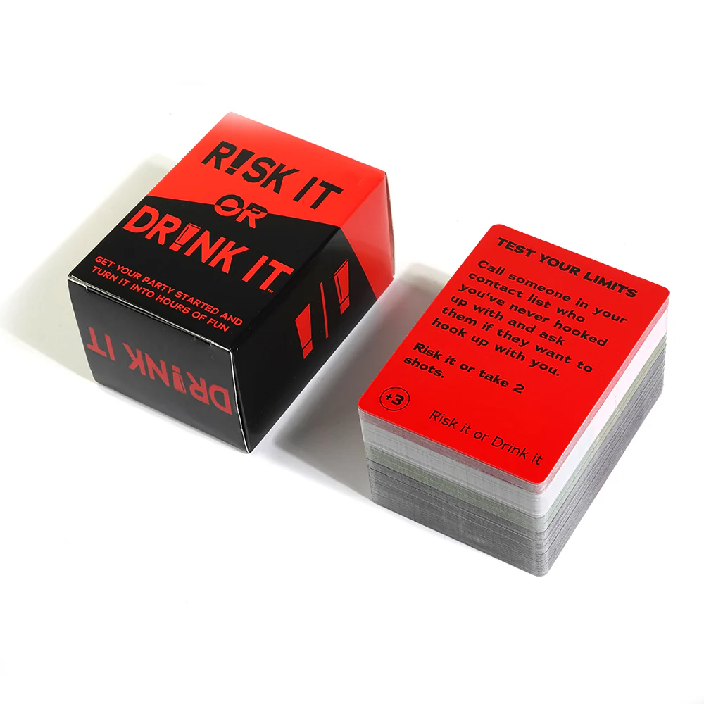 Risk It or Drink It Card Game
