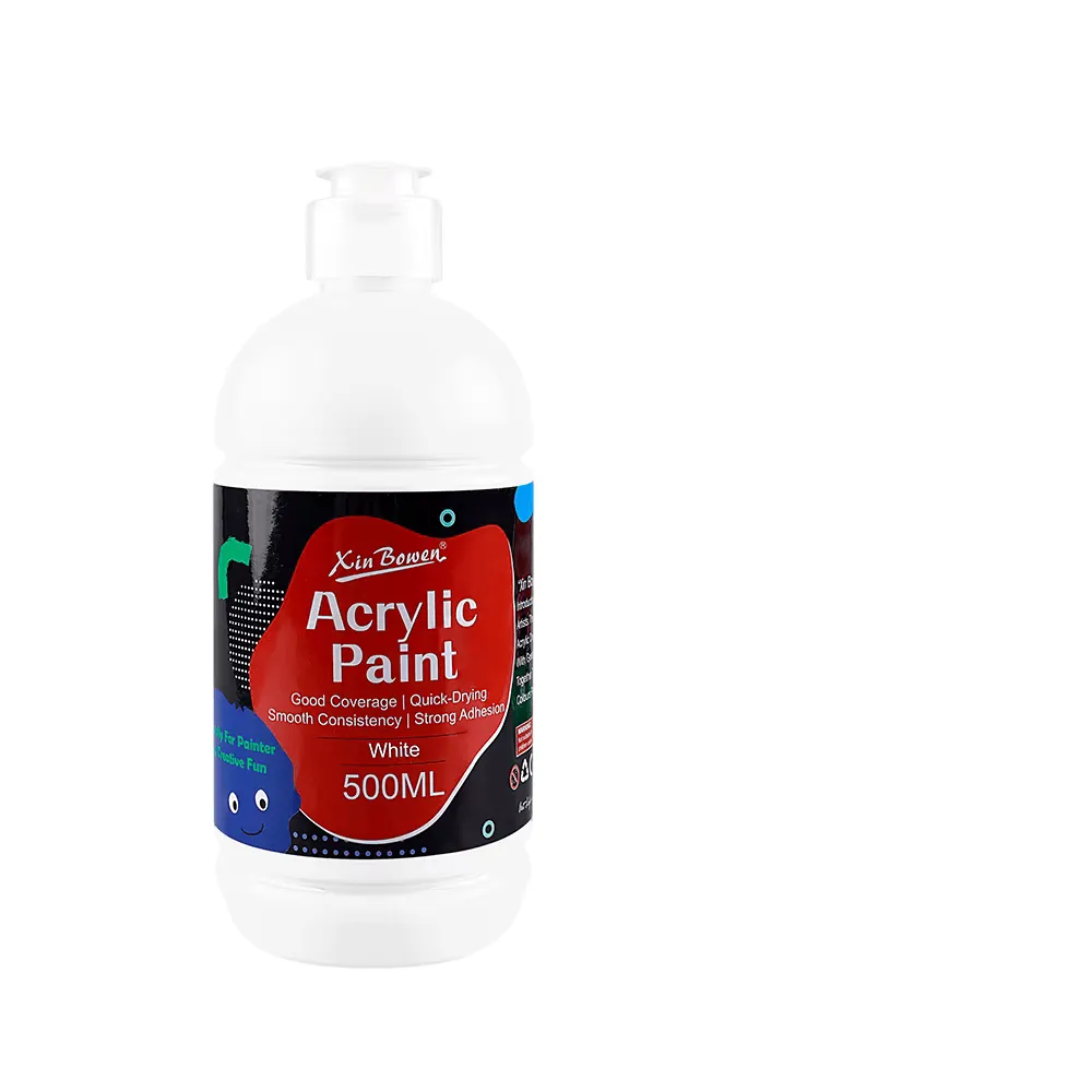 White 500ML Acrylic Paint