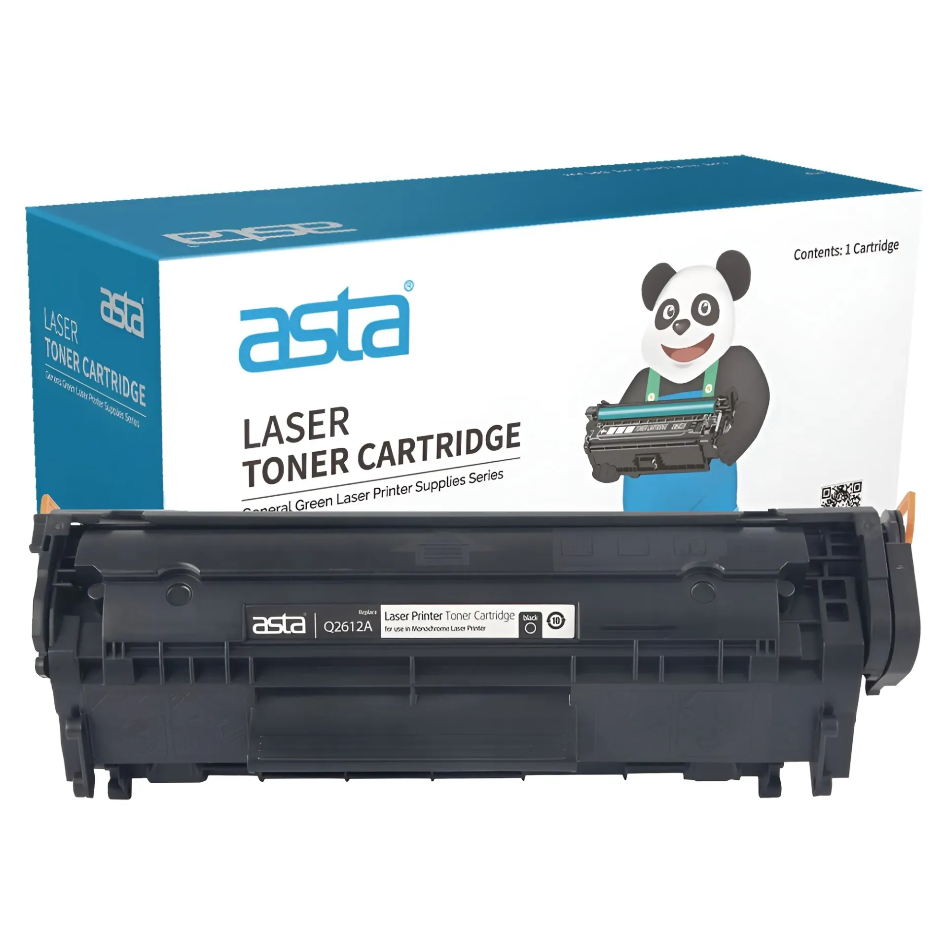 HP 12A Q2612A / FX-9 / FX-10 ASTA Black Toner Cartridge