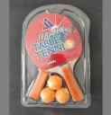Table Tennis Racket Set – 2 Ping Pong Bats & 3 Balls