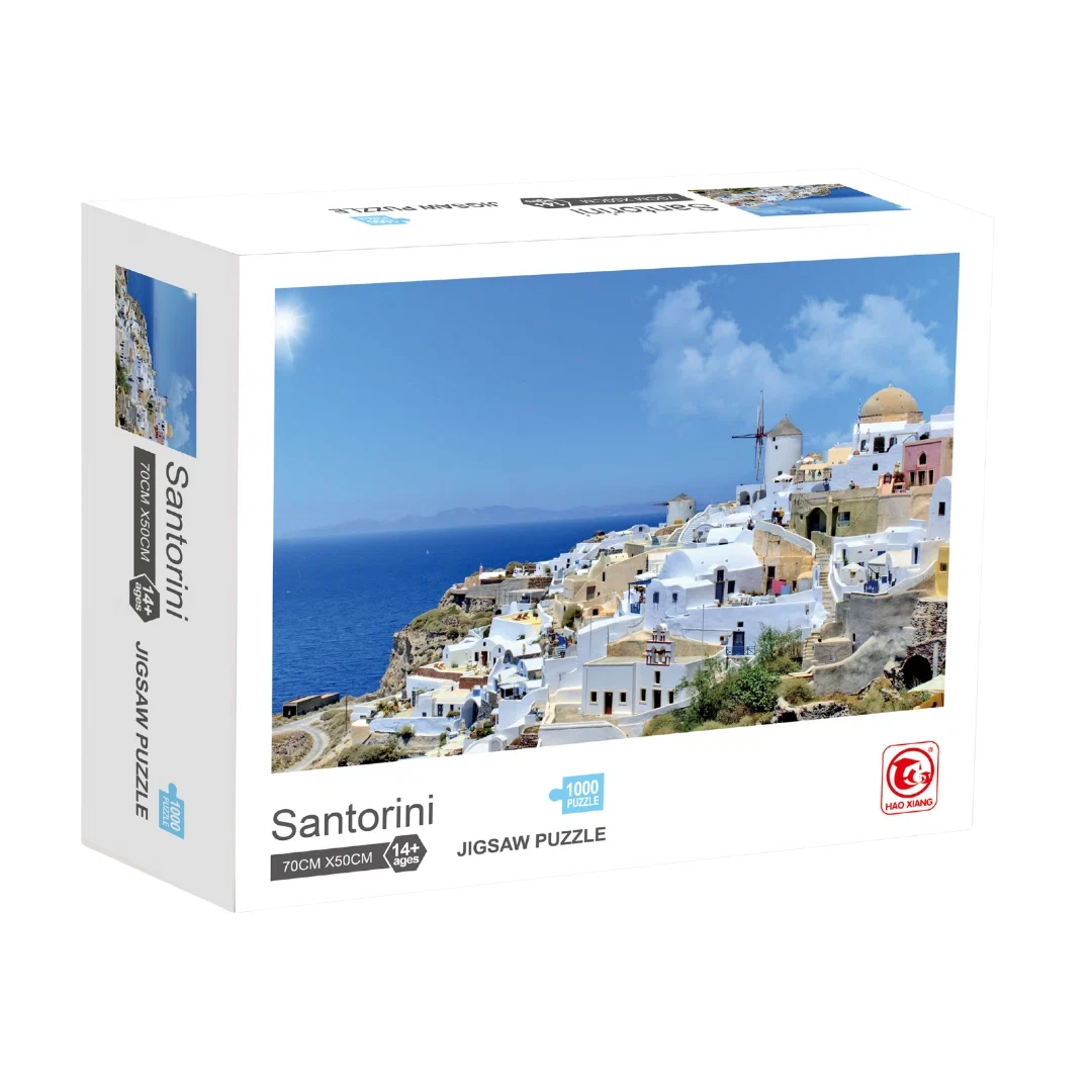 Santorini Scenic Jigsaw Puzzle 1000 Pieces