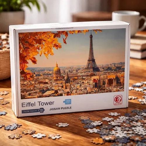 Eiffel Tower Autumn Paris Jigsaw Puzzle 1000 Pieces