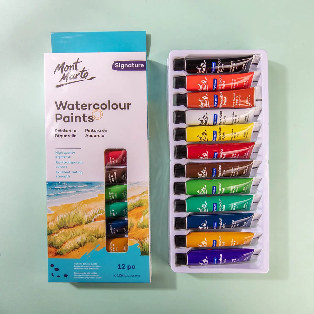 Watercolour Paints Signature 12pc x 12ml